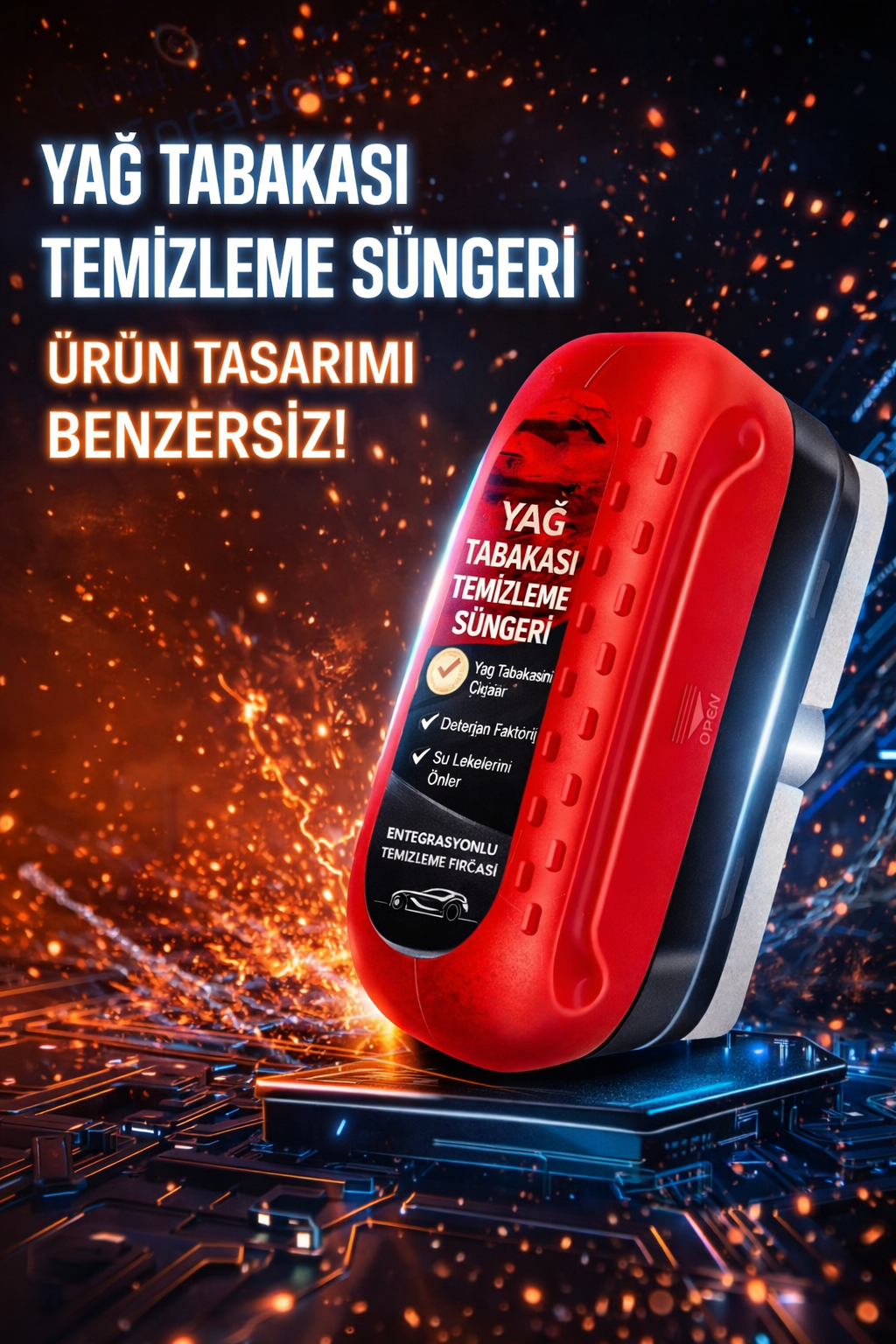 Temizleme Sihirli Süngeri