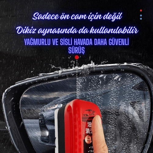 Araç Yağ Filmi Temizleme Süngeri